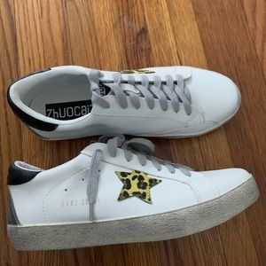 Goodnight Macaroon Vanessa Cheetah Star Sneaker